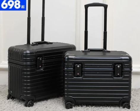 金属行李箱铝镁合金旅行万向轮21寸单反摄影...