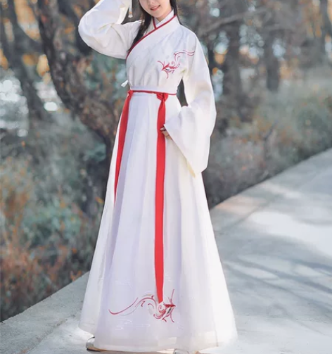 如梦霓裳汉服女山海经交领齐腰襦裙万象灵兮中...