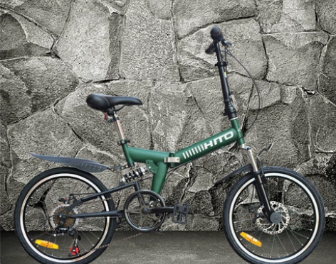 山地车折叠自行车HITO品牌 20寸碟刹避...