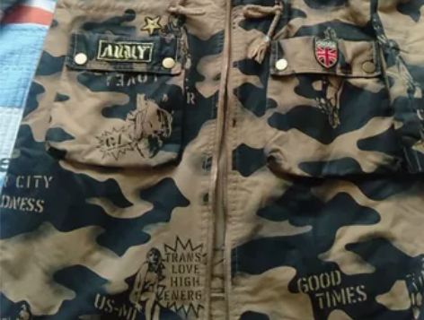 春秋薄绒款迷彩服，XL码，175/96，九...