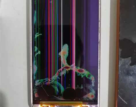 小米5手机，直供电，外屏碎，内屏显示花。换...