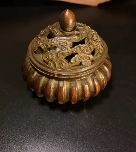 当代铜香薰炉，茶道薰炉，禅意小香炉铜炉佛堂...