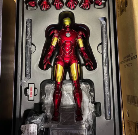 KA钢铁侠ka钢铁侠手办mk4马克4正品全...