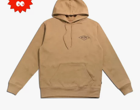 billabong臂力棒边境棕复合面料保暖...