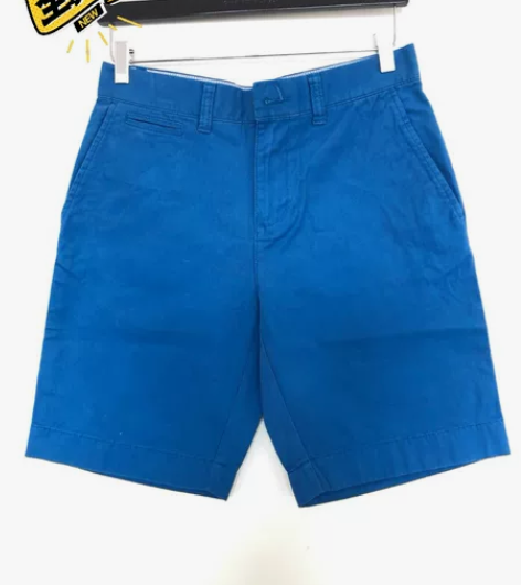 Tommy 男士休闲短裤，100%纯棉，裤...