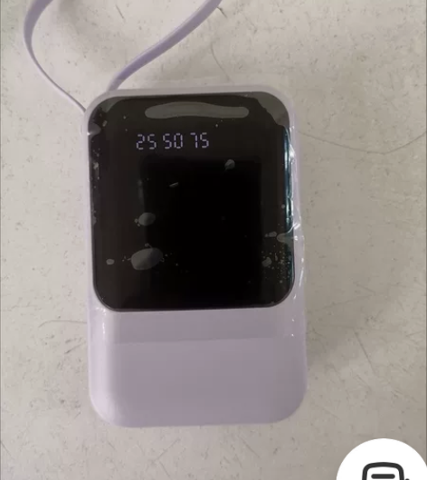 自带线充电宝20000毫安适用华为苹果便携...