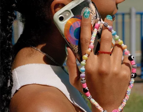 米珠手机挂绳 嘎嘎好看谁用谁好看