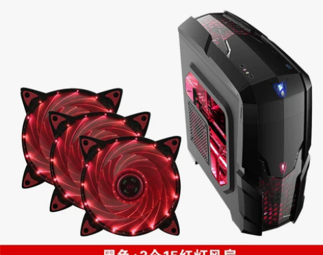 航嘉 暗夜猎手2 ATX电脑机箱 台式机主...