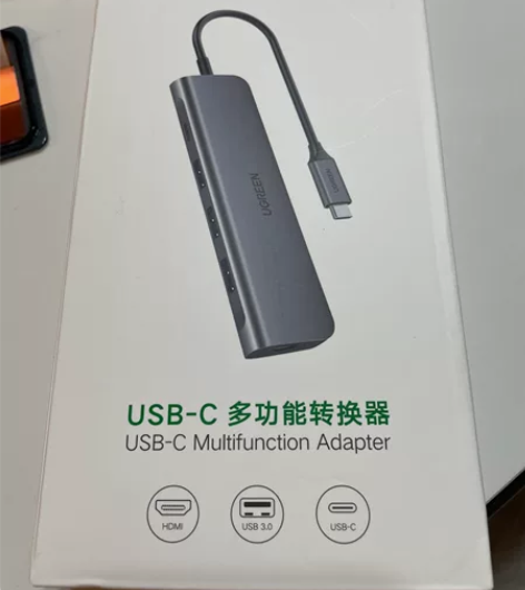 绿联拓展坞扩展Typec笔记本USB分线器...