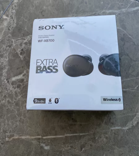 索尼WF-XB700 无线蓝牙耳机，全新未...