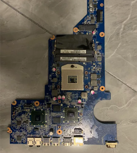 Intel PM965主板芯片 自己电脑拆...