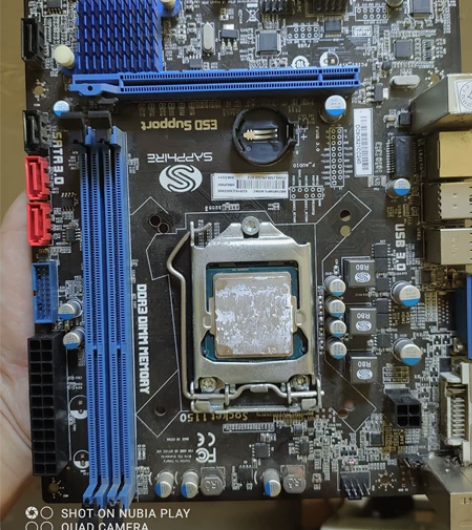 蓝宝石H81m PLUS主板，LGA115...