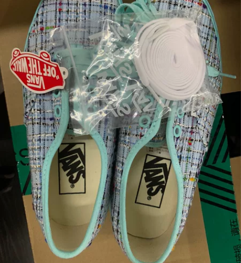 vans范斯 闷包开 Authentic蓝...