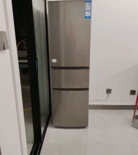 海尔215L三开门小冰箱家用小型租房宿舍用...