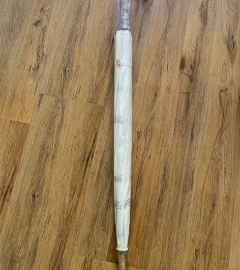 全新未拆封蟹家大院宝葫芦雨伞 精致竹节手柄...