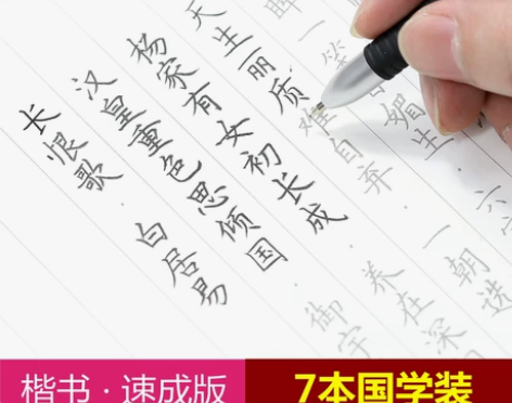 长书成人正楷书钢笔字帖学生硬笔练字帖速成练...