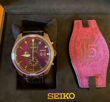 Seiko/精工 怪物猎人手表 灭尽龙款 ...