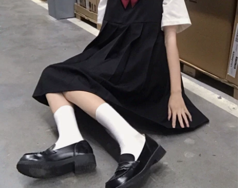 日系原创护奶裙jk制服卡奶裙套装正版夏季新...