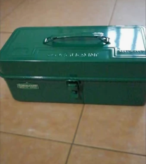美耐特手提工具箱铁皮工具箱多功能车载家用五...