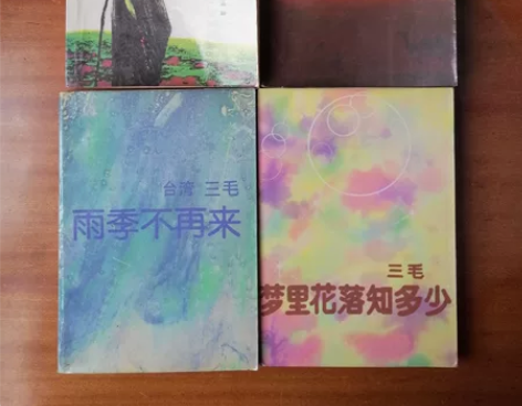 在台湾，三毛的一本书印五千、一万本已是大卖...