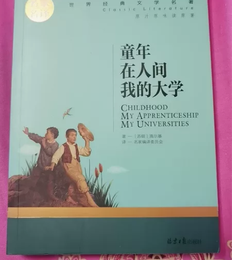 童年 在人间 我的大学 中小学生课外阅读书...