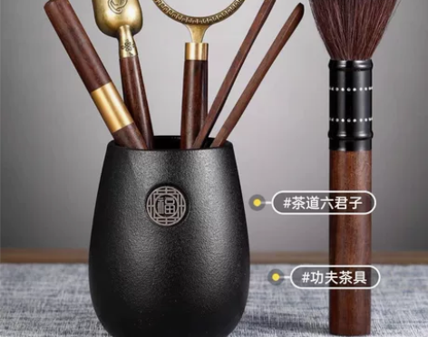 店面到期，茶馆不打算继续开了，低价处理黑檀...