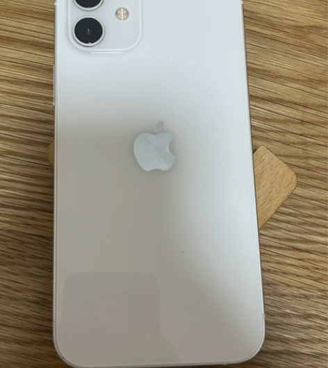 iPhone 12 128 国行白色。顶部...