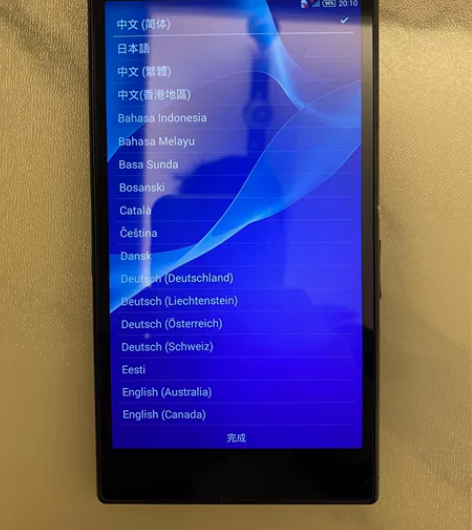 SONY XL39h智能大屏手机，正常开机...