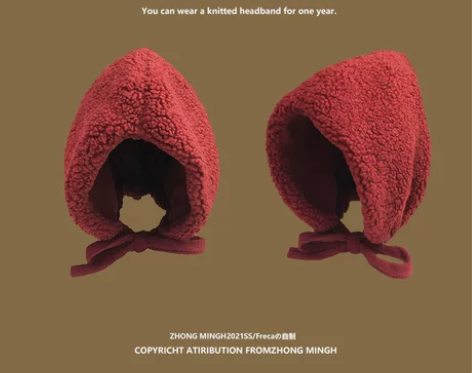 新年本命年红色帽子包头帽冬季加厚雷锋帽长白...