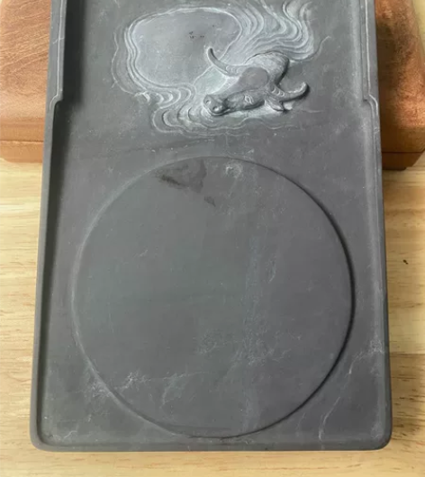 出售一些库存端砚 麻坑 实用型砚台 尺寸1...