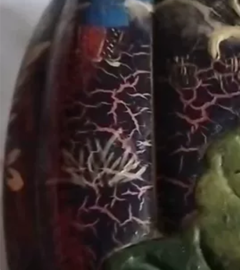 清代，楠木盒青石端砚一方，花梨木漆盒 彩绘...