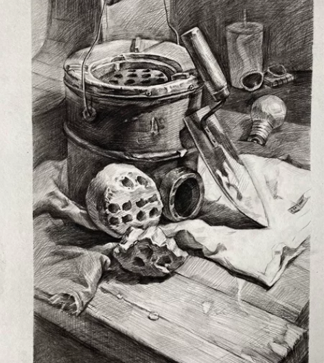 素描头像 素描静物 素描画 素描作品成品，...