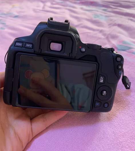 全新佳能EOS200Dll，家人送的不会玩...