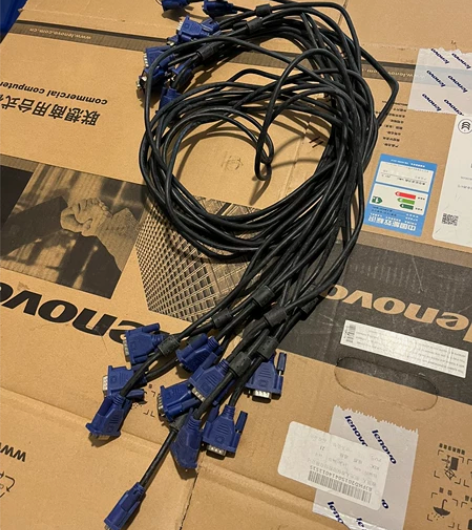 电脑显示器vga转换线1.5米vga线10...