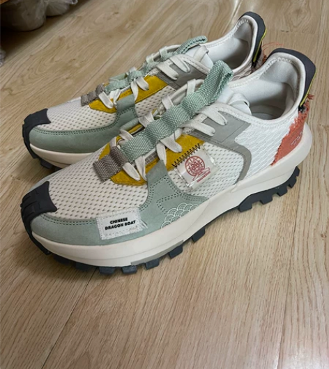 天玄乔丹质燥2022新款网面增高复古老爹鞋...