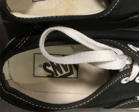 vans authentic36.5 后跟...