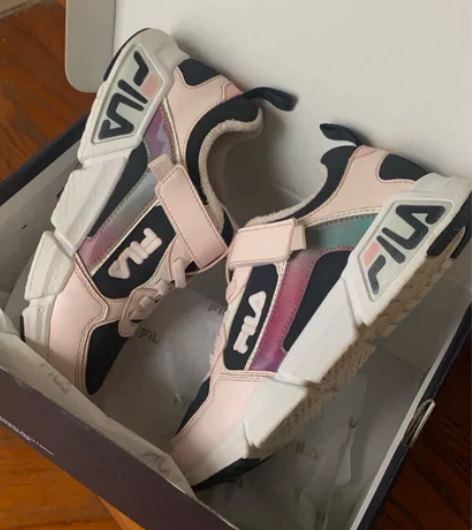 Fila/斐乐 几乎全新 34码儿童运动鞋...