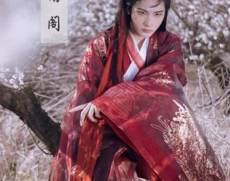 L正版汉服 司南阁 夜罗 男女款交领衫裙酒...