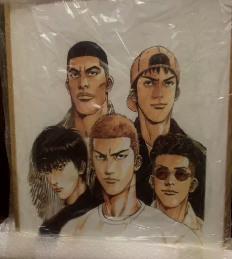 灌篮高手实木相框，30*40。全新的，未拆...