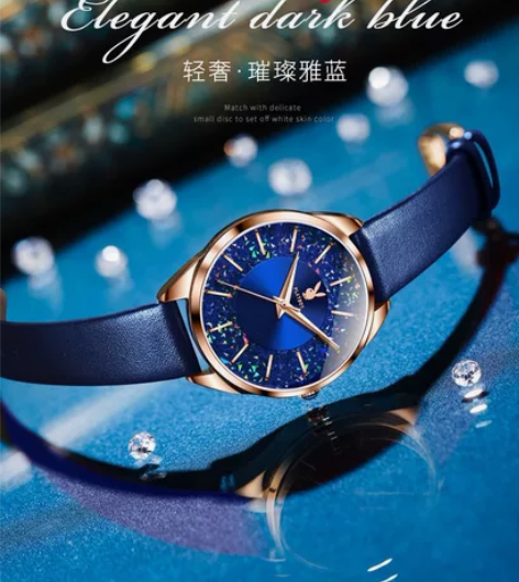 花花公子正品气质女士手表本命年红色皮带女款...