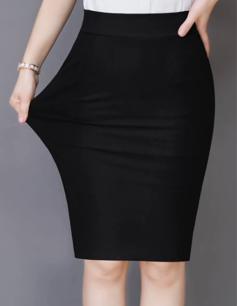 短裙半身裙新款黑色一步裙工作包臀职业裙子高腰