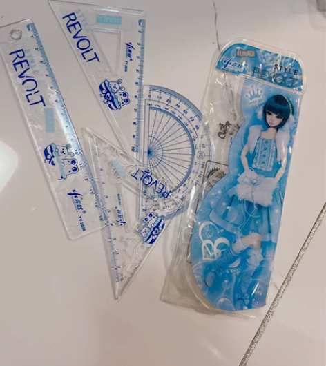 小青蛙套尺三角板直尺量角器 感兴趣的话点“...