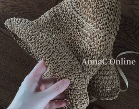 钱美西 气质复古防晒遮阳草帽女 韩版度假沙...