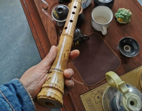 F调南箫，全新，无损坏。一目四孔，黄金把位...