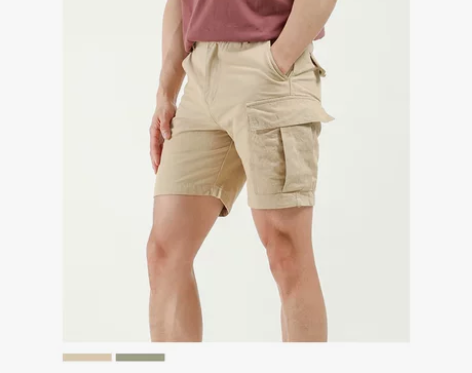 工装短裤男潮夏季休闲ins裤子男士短裤3分...