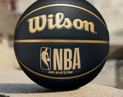 Wilson威尔胜篮球7号NBA黑金比赛专...