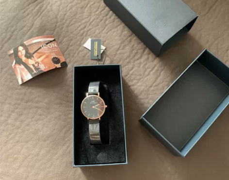 dw手表男 PETITE系列潮酷流金表男表...