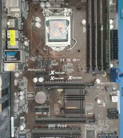 华擎b85 pro4主板,功能正常,电子产...