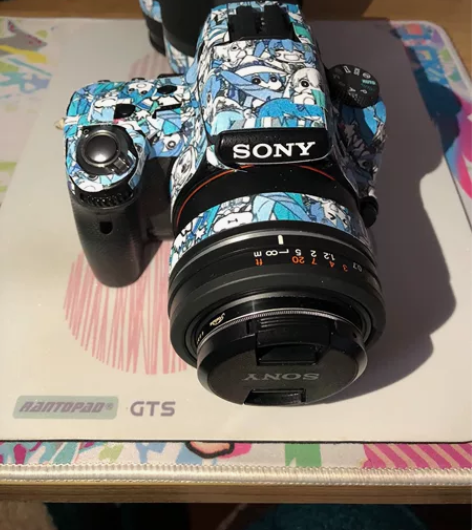 索尼a55单反 带三个镜头 18-55 、...