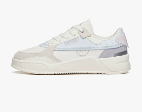 安踏板鞋女鞋2021新款秋季休闲鞋… 穿过...